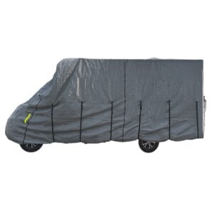 Quest Leisure Motorhome Breathable H/Duty 4ply Cover Max 7.5m-8.0m Grey 5337G8