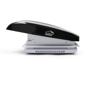 Airplus 400 x 400mm Rooflight Black Lid Includes Blind & LED Surround I554