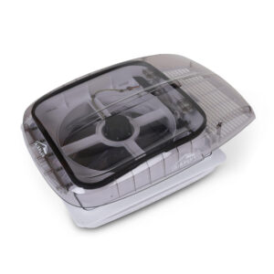 Airplus 400 x 400mm Rooflight Smoke Lid Tint Includes Blind & LED Surround l553