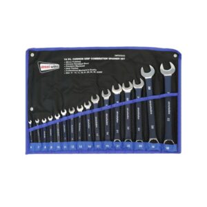 Streetwize 16 Piece Cushion Grip Combination Spanner Set Garage Tools SWTOOL63