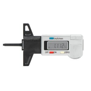 Streetwize Tyre Depth Gauge Digital Vehicle Tyres Tread Measure SWDD