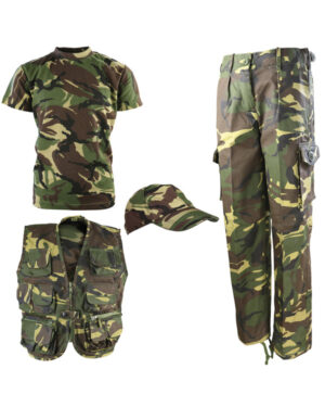 Kombat UK Kids Explorer Army Kit Military Combat Outfit DPM Camouflage