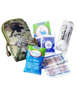 Kombat UK First Aid Kit Military Army Style First Aid Kit – BTP Camo