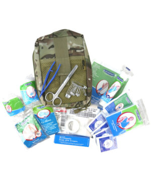 Kombat UK Deluxe First Aid Kit Medical Pouch Army Military BTP Camo