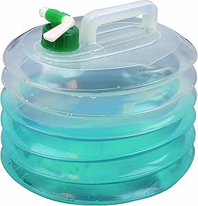 Highlander 15 litre Folding Accordion Water Carrier With Tap CP108